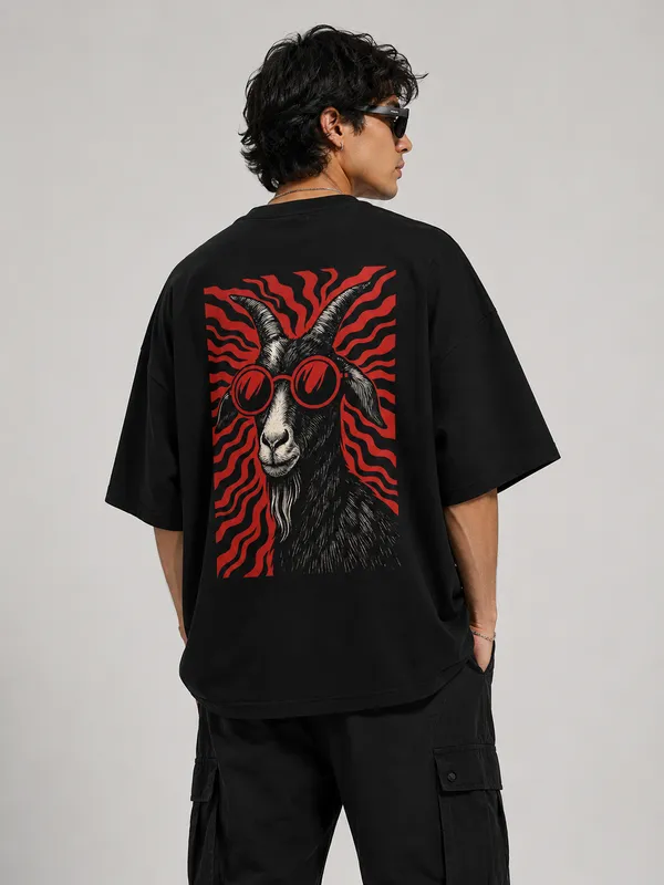 Rebel_Psy_Goat__Oversized_100%_Premium_Cotton_Bio-Wash_Streetwear_T-Shirt