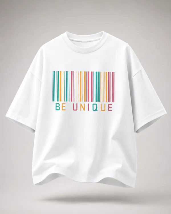 Be_Unique_100%Premium_Cotton_Bio-_Wash_oversized__T-Shirt_for_Unisex