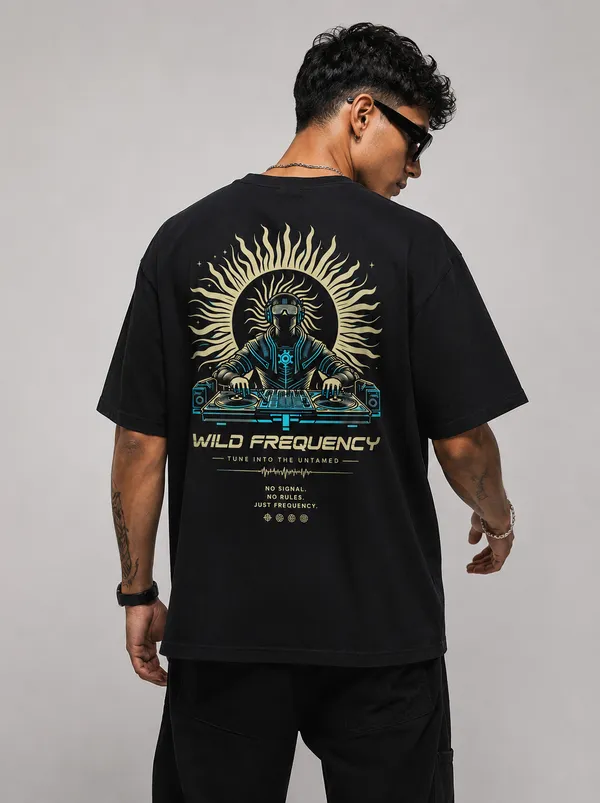 Solar_Beat_DJ_Oversized_100%_Premium_Cotton_Bio-Wash_Streetwear_T-Shirt