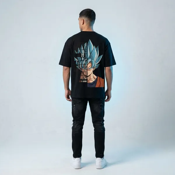 Blue_Aura_Anime_Warrior_Oversized__100%_Cotton_Bio_-_Wash_T-Shirt