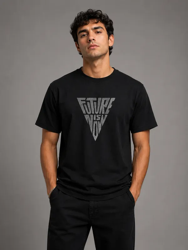 Future_Is_Now_Standard_100%_Premium_Cotton_Bio-Wash_Unisex_T-Shirt