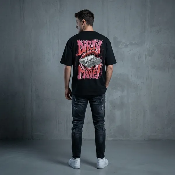 Dirty_Money_Oversized__100%_Premium_Cotton_Bio-Wash_T-Shirt