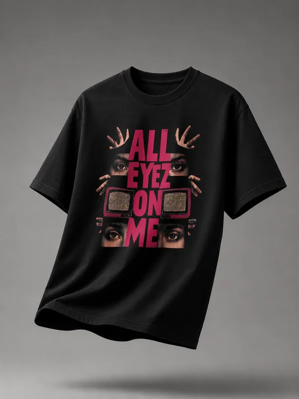 All_Eyez_On_Me_Urban_Streetwear_100%_Premium_Cotton_Bio-Wash_Oversized_T-Shirt