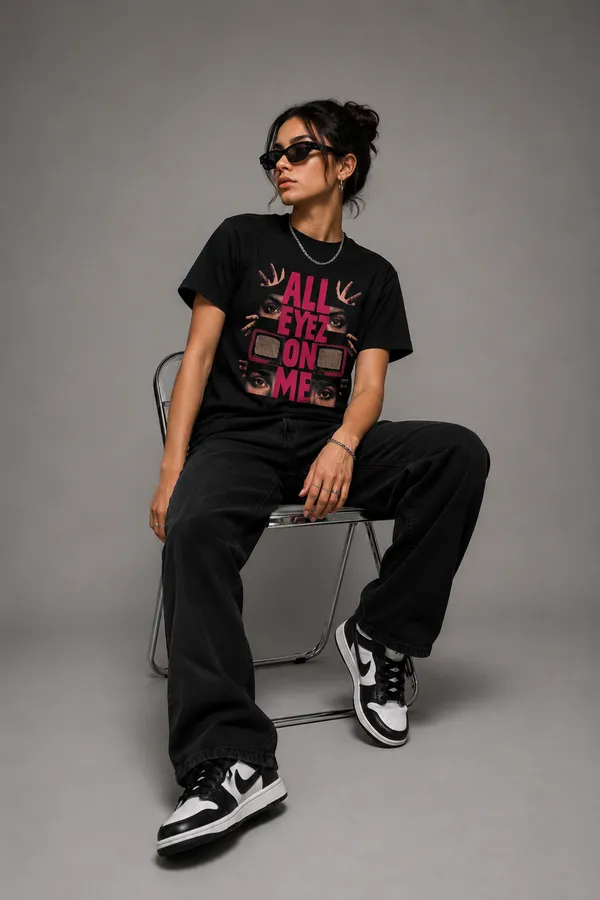 All_Eyez_On_Me_Urban_Streetwear_100%_Premium_Cotton_Bio-Wash_Oversized_T-Shirt