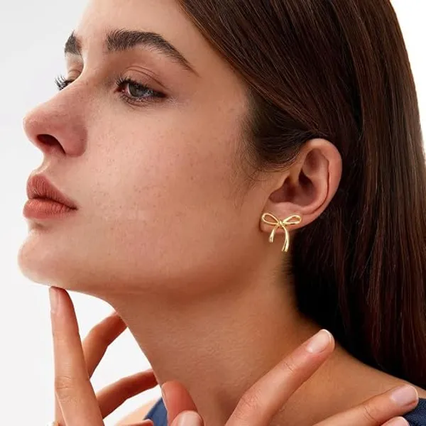 Gold_Stainless_Steel_Alloy_Earrings_For_Women