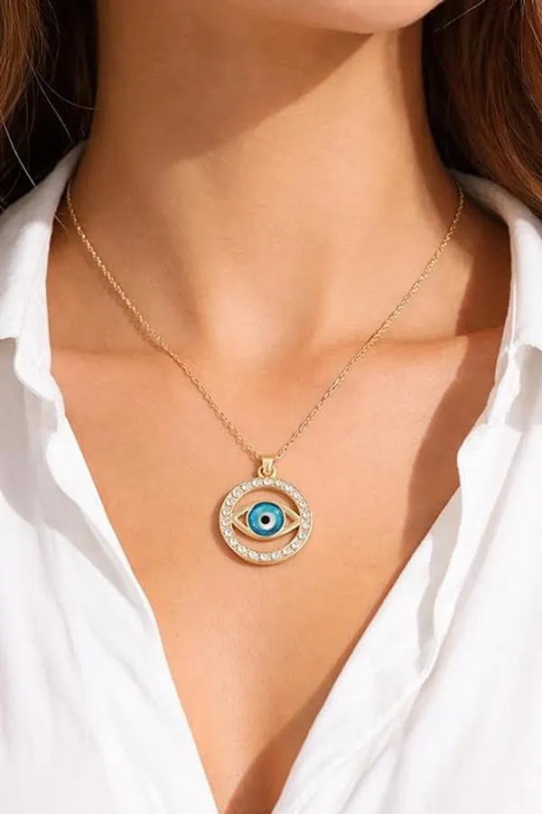 Gold_Stainless_Steel_Alloy_Necklace_For_Women