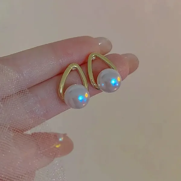 White_Stainless_Steel_Alloy_Earrings_For_Women