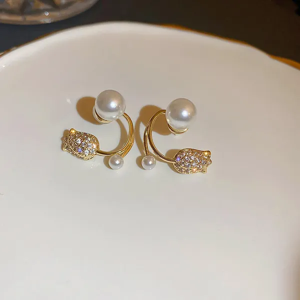 Gold_Stainless_Steel_Alloy_Earrings_For_Women