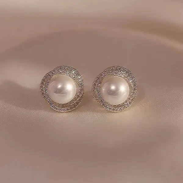 White_Stainless_Steel_Alloy_Earrings_For_Women