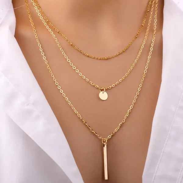 Gold_Stainless_Steel_Alloy_Necklace_For_Women