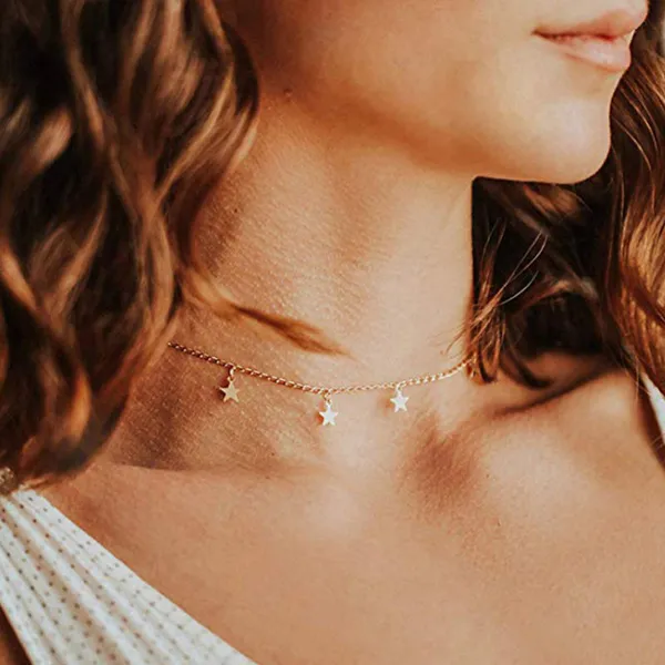 Gold_Stainless_Steel_Alloy_Necklace_For_Women