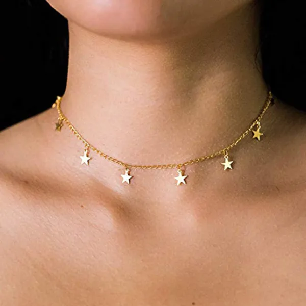 Gold_Stainless_Steel_Alloy_Necklace_For_Women