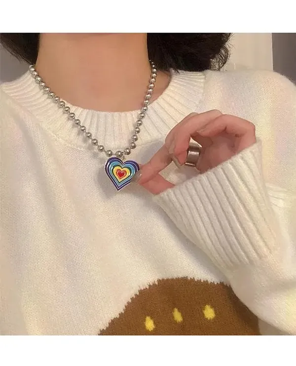 Multicolor_Stainless_Steel_Alloy_Necklace_For_Women