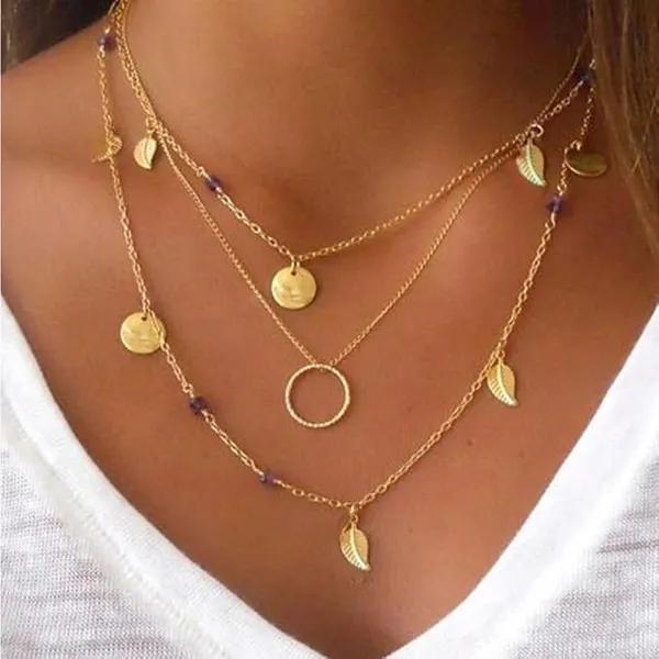 Gold_Stainless_Steel_Alloy_Necklace_For_Women