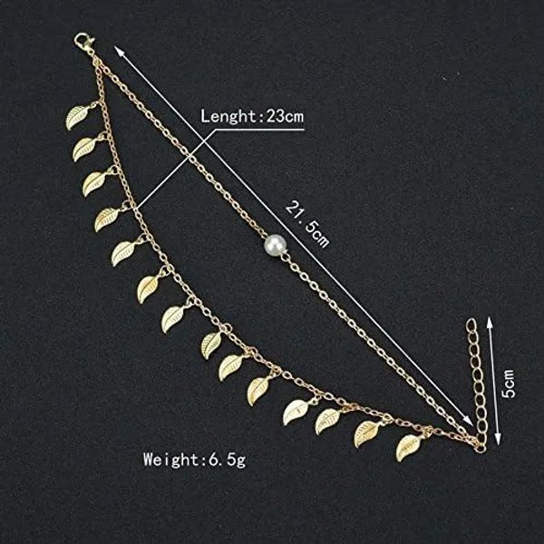 Gold_Stainless_Steel_Alloy_Anklets_For_Women