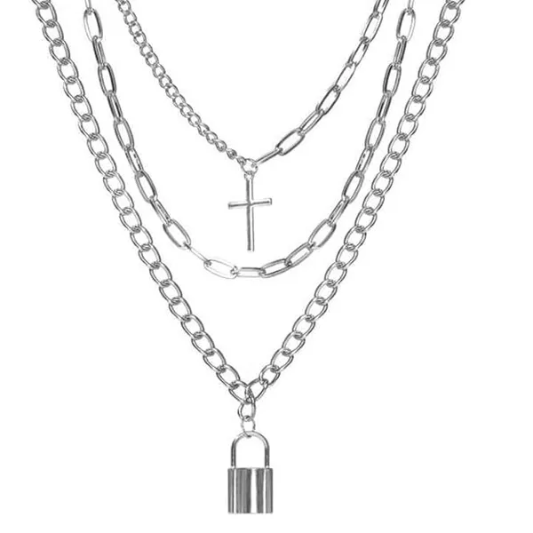 Silver_Stainless_Steel_Alloy_Necklace_For_Women