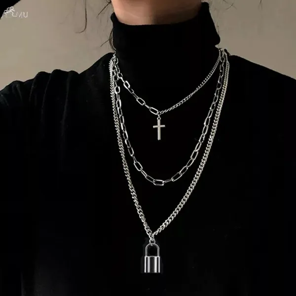 Silver_Stainless_Steel_Alloy_Necklace_For_Women