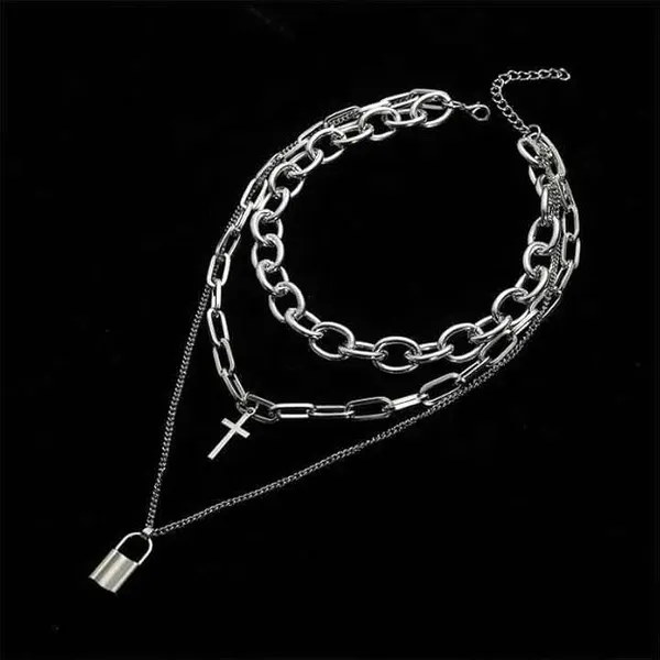 Silver_Stainless_Steel_Alloy_Necklace_For_Women