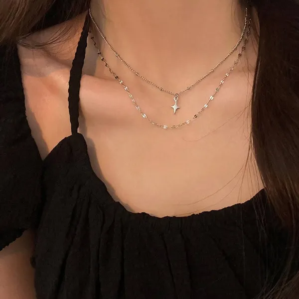 Silver_Stainless_Steel_Alloy_Necklace_For_Women