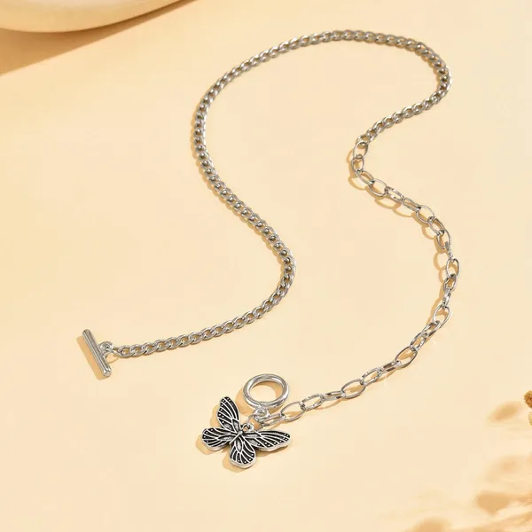 Silver_Stainless_Steel_Alloy_Necklace_For_Women