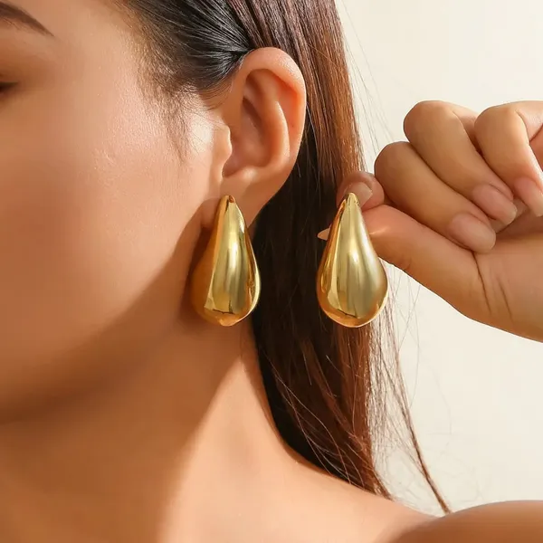 Gold_Stainless_Steel_Alloy_Earrings_For_Women