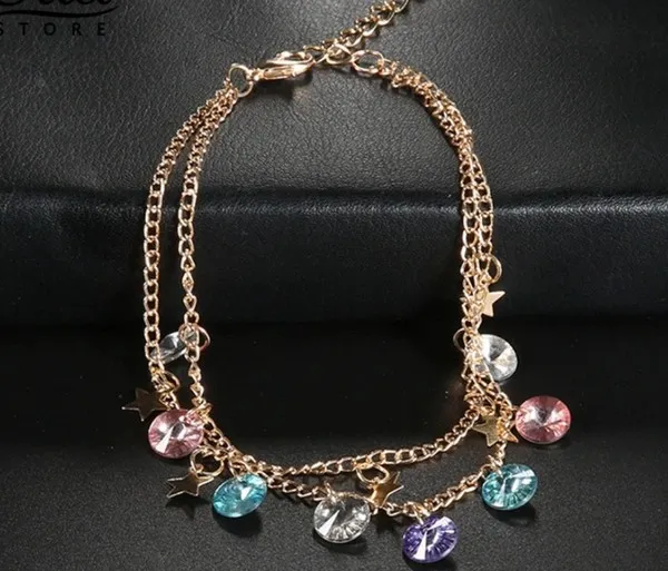 Multicolor_Stainless_Steel_Alloy_Anklets_For_Women
