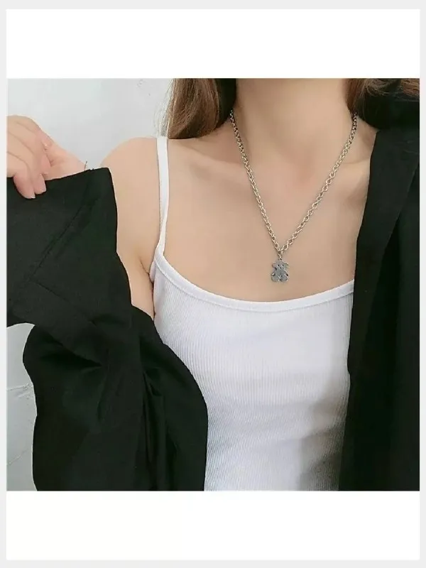 Silver_Stainless_Steel_Alloy_Necklace_For_Women