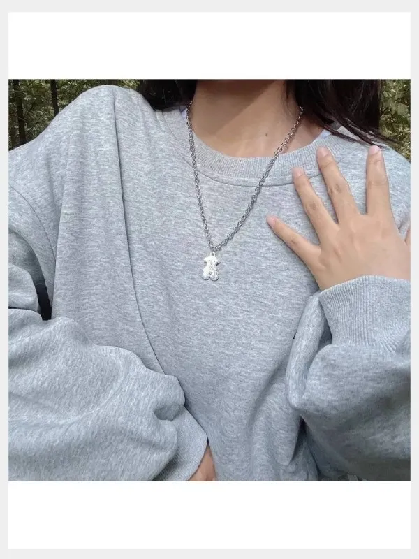 Silver_Stainless_Steel_Alloy_Necklace_For_Women