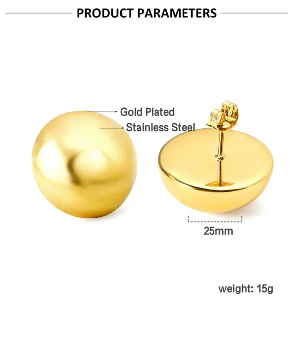 Gold_Stainless_Steel_Alloy_Earrings_For_Women