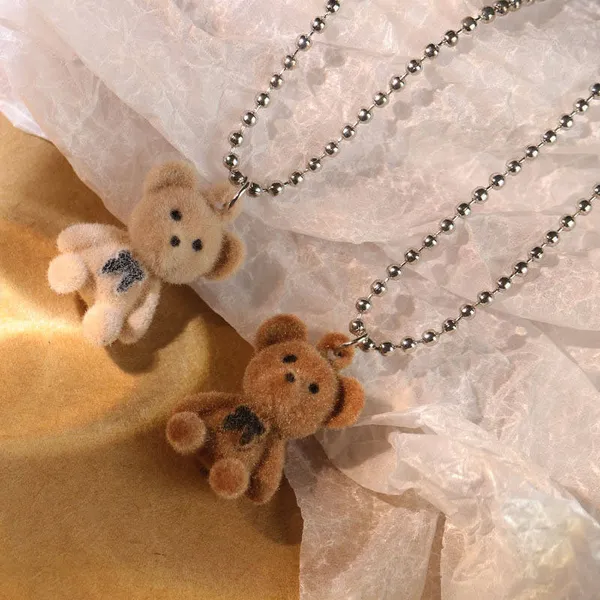 Brown_Stainless_Steel_Alloy_Necklace_For_Women