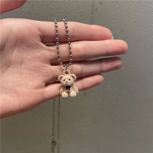 Brown_Stainless_Steel_Alloy_Necklace_For_Women