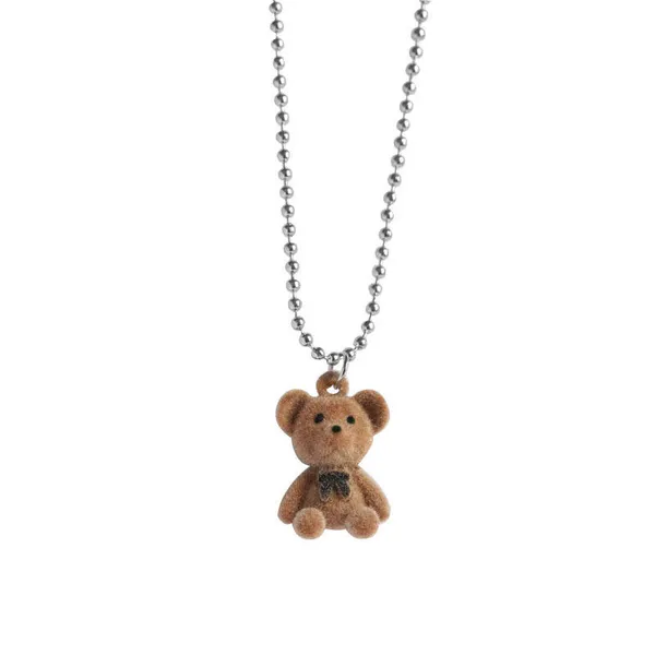 Brown_Stainless_Steel_Alloy_Necklace_For_Women