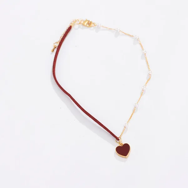Red_And_Gold_Stainless_Steel_Alloy_Necklace_For_Women