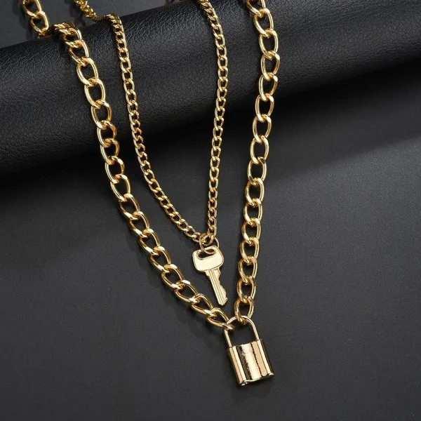 Gold_Stainless_Steel_Alloy_Necklace_For_Women