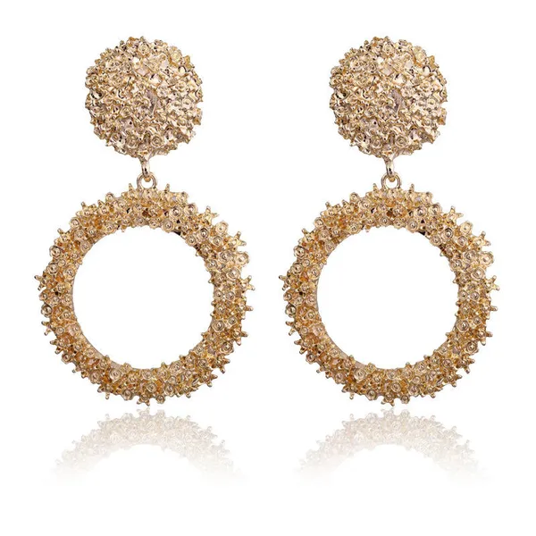Gold_Stainless_Steel_Alloy_Earrings_For_Women