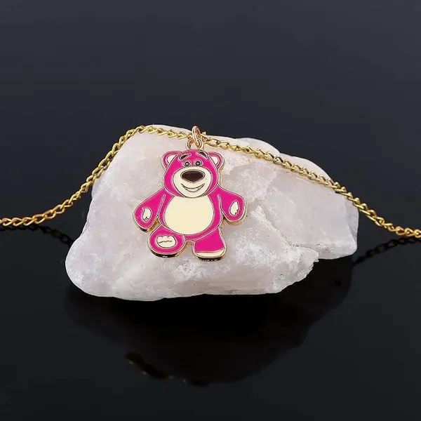 Pink_Stainless_Steel_Alloy_Necklace_For_Women