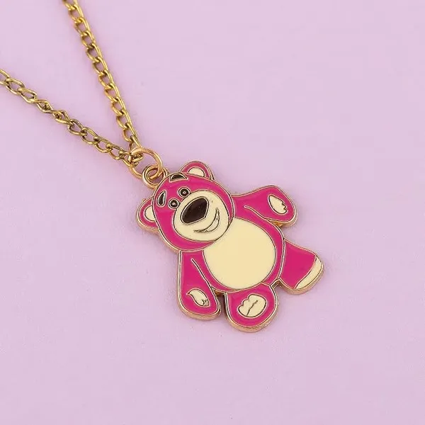 Pink_Stainless_Steel_Alloy_Necklace_For_Women
