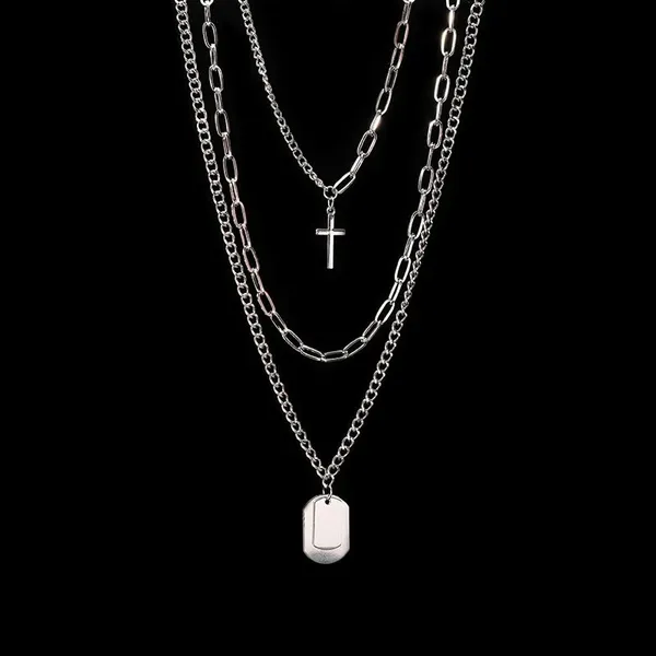 Silver_Stainless_Steel_Alloy_Necklace_For_Women