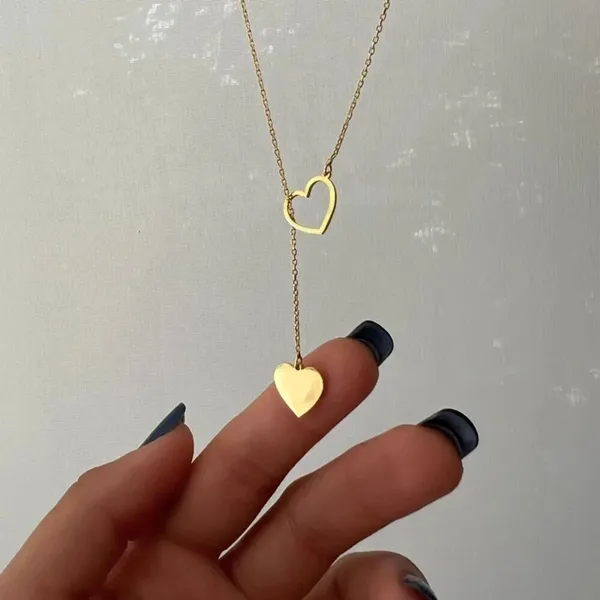 Gold_Stainless_Steel_Alloy_Necklace_For_Women