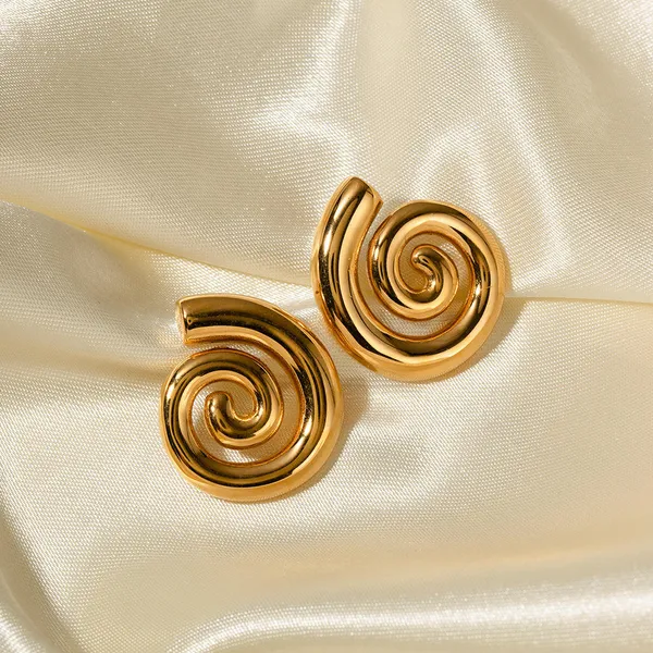 Gold_Stainless_Steel_Alloy_Earrings_For_Women