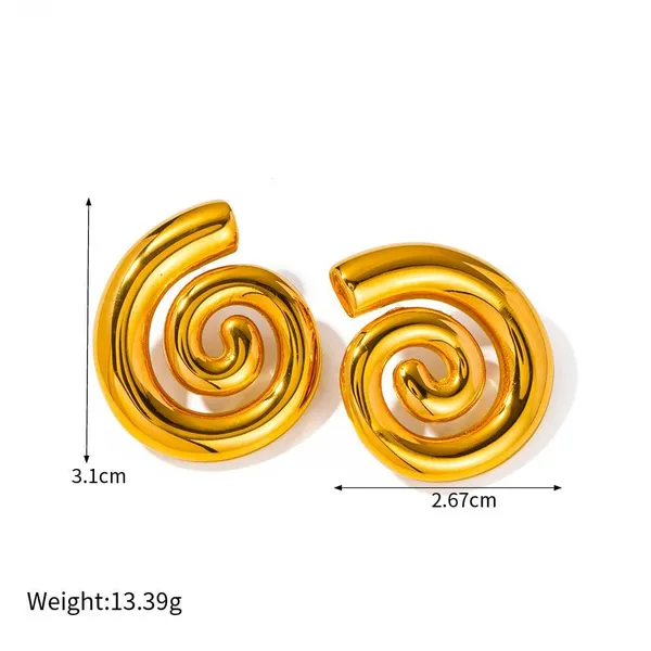 Gold_Stainless_Steel_Alloy_Earrings_For_Women