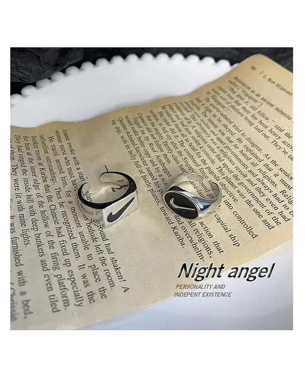 Silver_Stainless_Steel_Alloy_Ring_For_Women_Set_Of_2