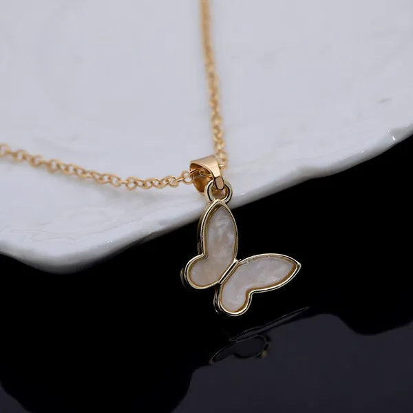 White_Stainless_Steel_Alloy_Necklace_For_Women