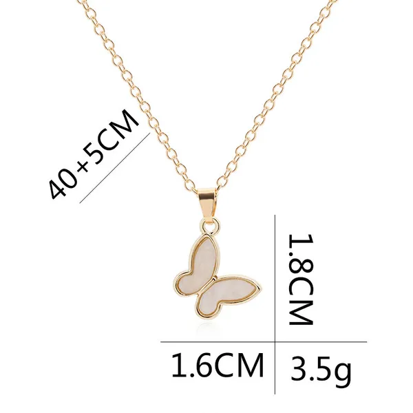 White_Stainless_Steel_Alloy_Necklace_For_Women
