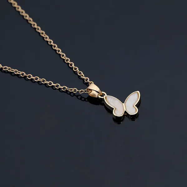 White_Stainless_Steel_Alloy_Necklace_For_Women