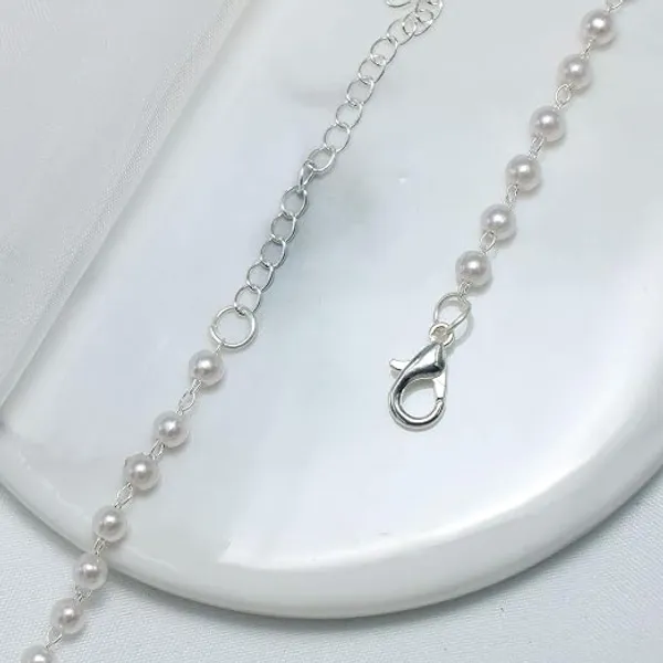White_Stainless_Steel_Alloy_Necklace_For_Women