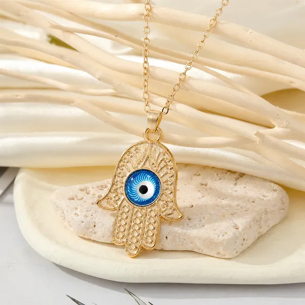 Gold_Stainless_Steel_Alloy_Necklace_For_Women