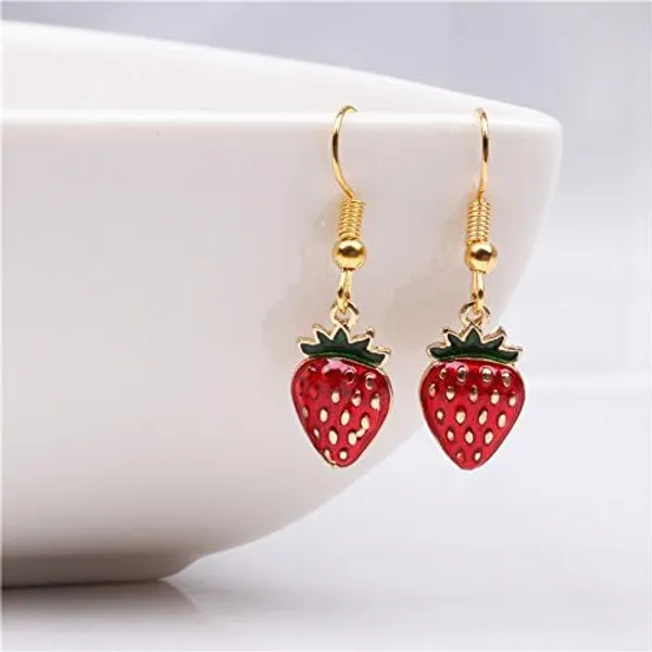 Pink_Stainless_Steel_Alloy_Earrings_For_Women