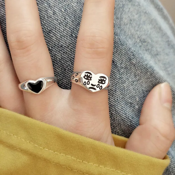 Silver_Stainless_Steel_Alloy_Ring_For_Women