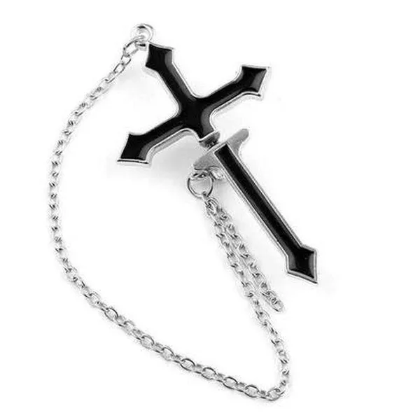 Black_Stainless_Steel_Alloy_Earrings_For_Women